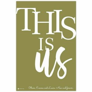 Modern képek szöveggel - THIS IS US kép
