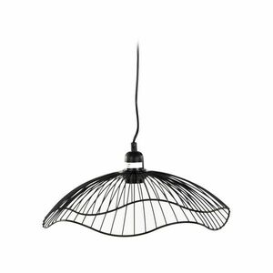 Modern fém mennyezeti lámpa, fekete - PAPILLON DE NUIT - Butopêa kép