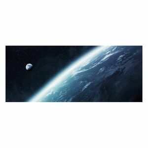 Üveg falikép, Föld, 50x125 cm, kék - ESPACE - Butopêa kép