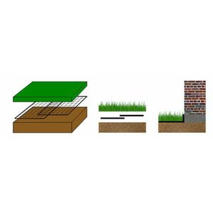 Vakond háló fekete 1x200 m Avinet 90 16x16 170611 kép