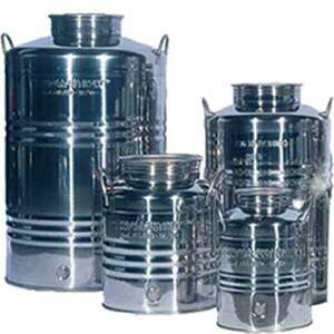 Inox kanna füles 20 L-es, csappal kép