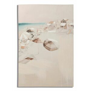 Vászon falikép 80x120 cm, tengerpart, kék - PLAGE - Butopêa kép