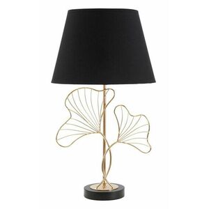 Asztali lámpa 60 cm, ginko biloba levél mintás, fekete, arany - GALIA - Butopêa kép