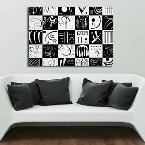Vászonkép 70x100 cm - DAMIER - Butopêa kép
