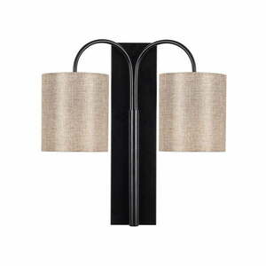 Aristo fekete fém falilámpa - Opviq lights kép