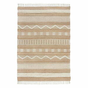 Medina bézs juta szőnyeg, 120 x 170 cm - Flair Rugs kép