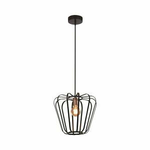 Fekete fém függőlámpa ø 35 cm Jonas – Candellux Lighting kép