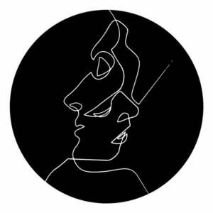 Faces szőnyeg, ⌀ 100 cm - Rizzoli kép