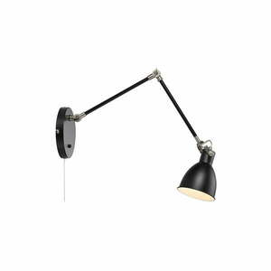House fekete fali lámpa, kar hossza 84, 5 cm - Markslöjd kép