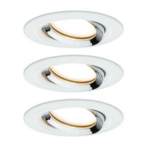 Paulmann Nova Plus 3-asú LED-spot ker. feh. króm kép