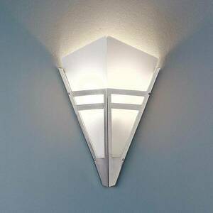 TECNOLUMEN Art Deco 1980 fali lámpa, króm, króm kép