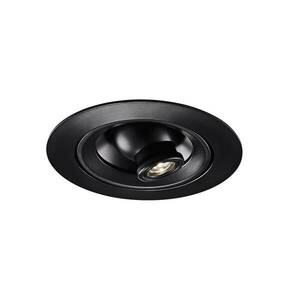 Egger Riga Zoom LED beép. spot kerek fek. 3 000K kép