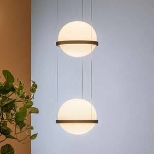 Vibia Palma 3726 LED függő lámpa két izzós, grafit kép