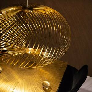 Tom Dixon Spring Large függő lámpa Ø 95 cm sréz kép