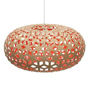 david trubridge Hópehely függő Ø 80cm bambusz-piros kép
