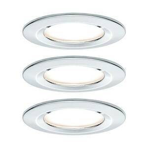 Paulmann Nova Coin LED-spot 3 db ker. szab. króm kép