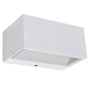 LED kültéri fali lámpa Gemini 14 cm, fehér kép