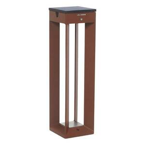 LED szolárlámpa, 45 cm, corten, érzékelővel kép