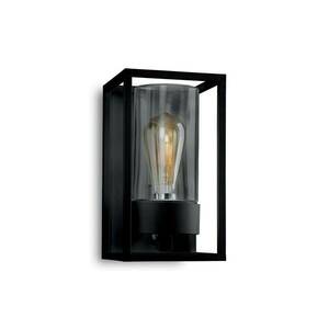 Kültéri fali lámpa Cubic³ 3365 fekete/tiszta kép