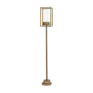 Ösvény lámpa Cubic³ 3371 antik sárgaréz/opal kép