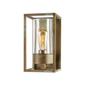 Kültéri falilámpa Cubic³ 3365 antik s.réz/tiszta kép
