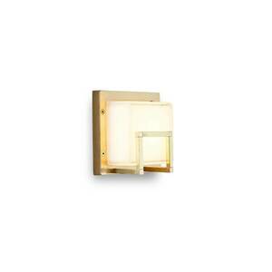 LED kültéri falilámpa Ice Cubic 3407, natúr s.réz kép