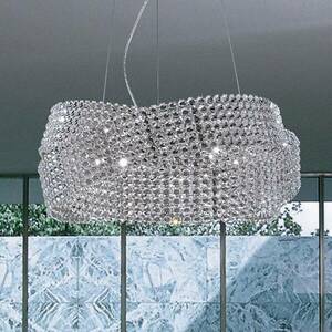 Kristály függő lámpa Diamante Ø 95 cm kép