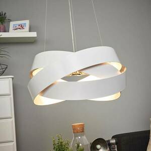 Pura függőlámpa fehér/ezüst, 60cm, 8x G9 kép