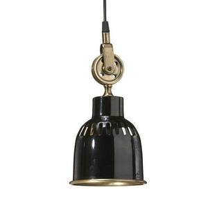 PR Home Cleveland függőlámpa 14 cm fekete/s.réz kép