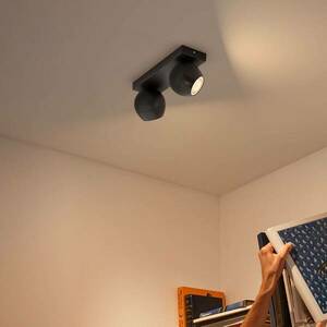 Philips Hue Buckram 2-izzós szab. kapcsoló fekete kép