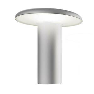 Artemide Takku LED asztali lámpa újratölthető akkumulátorral, szürke kép