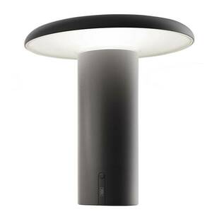 Artemide Takku LED asztali lámpa újratölthető akkumulátorral, fekete kép