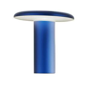 Artemide Takku LED asztali lámpa újratölthető akkumulátorral, kék színben kép