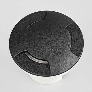 Ceci 120-3L fekete CCT LED padlósüllyesztett lámpa kép