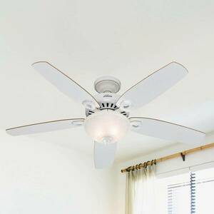 Hunter Builder Deluxe mennyezeti ventilátor, fehér kép
