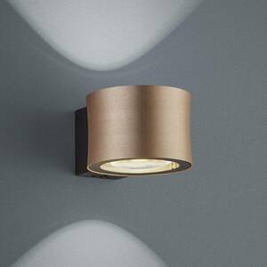 BANKAMP Impulse LED fali lámpa rozéarany kép
