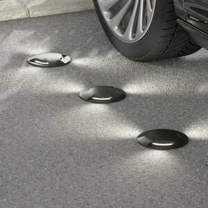 LED földbe épített spot Ceci 160-3L feketeCCT kép