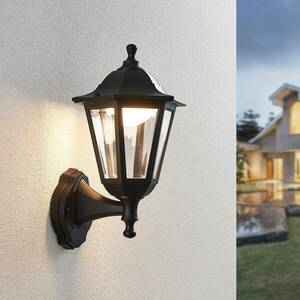 LED kültéri fali lámpa Iavo fekete színben kép