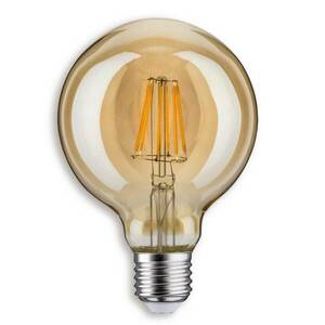 Paulmann E27 6, 5W 825 LED gömb lámpa G95 arany kép