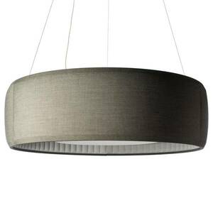 Luceplan Silenzio LED függőfény szürke Ø 150cm kép