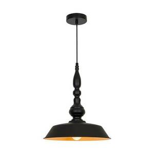 Colin függő lámpa, fekete, Ø 36 cm kép