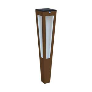 LED szolár zseblámpa Tinka érz., 62 cm, corten kép