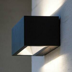 LED külső fali lámpa Gemini 22 cm 3 000 K antracit kép