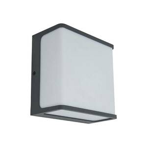LED külső fali lámpa Doblo, téglalap 15 cm 4 000 K kép