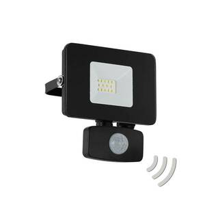Faedo 3 LED kültéri spot érzékelővel, fekete, 10W kép
