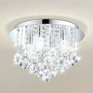 Almonte LED mennyezeti lámpa függővel, 50cm kép