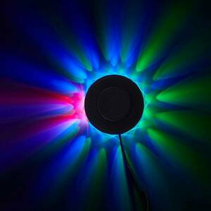 RGB LED fénykerék - dekoratív fény zeneérzékelővel kép