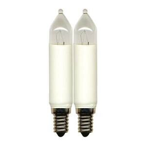 E14 7W 14V tartalék izzó 2db-os készletben kép