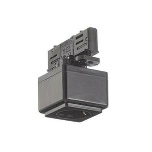 Eutrac konnektorok multiadapter 3-fázisú, fekete, fekete kép