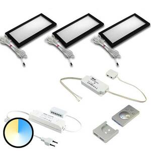 Pultvilágító lámpa Dynamic LED Sky 3 db fekete kép